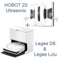 Hobot D8 + Lulu + 2S // robot aspirator + stație de autocuratare + robot de curatat geamuri //робот пылесос + Станция самоочистки + Мойщик окон
