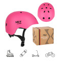 Cască p-u role MT301 Abisal PINK SIZE XS (48-52cm) HELMET NILS EXTREME