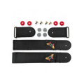 FRPWST-UFR-DD-BK-463 SEBA FR - UFR POWERSTRAP DD + LOOP + SCREWS - BLACK + DD LOGO -463mm PAIR - 43/44