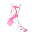 FRSO-N-WH-PK-M SEBA FR - NANO SPORT SOCKS - WHITE/PINK - 39-41