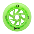 Светящиеся колёса для роликов Luminous Green Apple Glow, 125 мм, 85A, 3 шт.