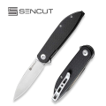 Флиппер-нож, SENCUT, Bocll II S22019-1, сталь D2 2.96 дюйма, рукоять G10, лайнер-лок
