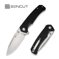 Складной нож, SENCUT, Skarnax S24025-1, сталь 9Cr18MoV 3.79 дюйма, рукоять G10, лайнер-лок