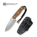 Нож с фиксированным клинком, SENCUT, Toxodon S24036-3, сталь 9Cr18MoV, рукоять G10, ножны Kydex