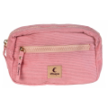 Geantă borsetă, Chaya, 810699, corduroy roz, 22x12x7cm, protecție RFID, volum 1,9L