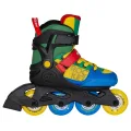 Role pentru fitness, Powerslide, Rocket Motley 940711, 29-32 reglabil pe 4 mărimi, cadru GFRP, roți 82A, liner EVA