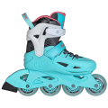 Роликовые коньки для фитнеса, Powerslide, Stargaze Aqua 940714, 33-36, регулируемые по 4 размерам, рама GFRP, колёса 82A, лайнер EVA