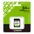 Card de memorie SD 64GB Kingston Canvas Select Plus, 150MB/s