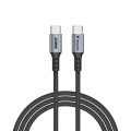 Кабель USB-C to USB-C Verbatim Sync & Charge 100W / 1.2 m/ Black