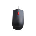 Lenovo ThinkPad Essential Wireless Mouse - 1,200 DPI optical sensor, 2.4GHz wireless via USB-A nano receiver, 3 buttons, full-size ambidextrous design, AA battery powered, 60g, Black.