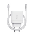 Зарядное устройство Trust Maxo 45W / USB-C / + USB-C кабель 2м