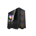 Carcasa DEEPCOOL CH560 / w/oPSU / Side-Window / 4x120mm ARG / ATX / Black