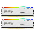 Опреативная память Kingston FURY Beast White RGB EXPO DDR5 6000MHz 32GB (Kit of 2*16GB)