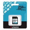 Card de memorie SD 256GB Kingston Canvas Go! Plus G4, 200/160MB/s