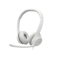 Casti Logitech USB H390, White