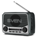 Колонка Портативная SVEN SRP-150, Gray / 3W / Bluetooth / FM/AM/SW Radio / USB / microSD