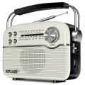 Boxa portabila SVEN SRP-500, White / 3W / Bluetooth / FM/AM/SW Radio / USB / microSD