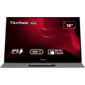 15.6” Портативный сенсорный монитор VIEWSONIC TD1655 / 6.5ms / Black