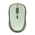 Мышь Беспроводная Trust Yvi + Eco / 8m 2.4GHz Micro receiver / 1600dpi / Green