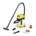 Многофункциональные пылесосы - Karcher WD 3 P S V-17/4/20 - 1000 Вт / 17 л / 220-240 В - 1.628-191.0