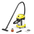Многофункциональные пылесосы с аккумулятором - Karcher WD 3-18 S V-17/20 Аккумулятор - Li-Ion / 225 Вт / 17 л / 18 В / 2.5-5 Ач / 10-20 мин - 1.628-575.0