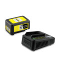 Accesorii pentru aparate de grădină cu acumulator - Karcher Set acumulator și încărcător rapid - Li-Ion / 36 V / 2,5 Ah - 2.445-064.0