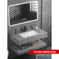 Комплект мебели для ванной комнаты из спеченного камня 1009G (60 см)