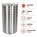 Butoi pentru vin din Inox 200 L