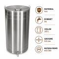 Butoi pentru vin din Inox 105 L