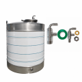 Butoi pentru vin din inox cu aerator 50L STEEL
