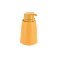 Dozator pentru săpun Tendance Solid Color 420ml galben, din polirezină