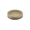 Săpunieră Tendance "Ornament" D10X2cm, bej