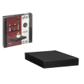 Raft 23.5X23.5X3.8cm Five Fixy, negru, MDF