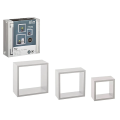 Set rafturi "Cub" Five 3unit 25X25X9, 20X20X9, 15X15X9 alb, MDF
