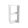 Modul de mobila 34.5X32X67.5cm Five, 2 rafturi, alb