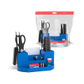 Set de birou ErichKrause Victoria Classic, 14 articole, albastru