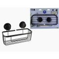 Cos pe ventuze Tendance Aluminium 28X13.5X16cm, negru