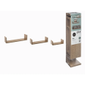 Set rafturi Five 3buc: 22X10X7.7, 32X10X8.5, 42X10X10 cm, MDF