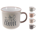 Cana 430ml EH "Fresh Coffee", ceramica