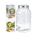 Borcan din sticla cu robinet EH 5.5l