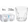 Set pahare EH 4buc, 250ml, 8.6cm