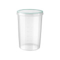 Borcan inalt Phibo Vintage 1.5l, cu gradatii, capac twist-off albastru
