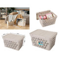 Coș cu capac Holland Econova Deluxe 38X27.6X22cm, 18l, bej