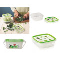 Set caserole alimentare Snipslock 2buc, 0.5l, 18X7.5X11.5cm
