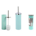 Perie WC cu suport "Cilindru" MSV, menta, din inox
