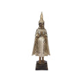Statuie "Buddha stand intr-o mantie" 45cm auriu