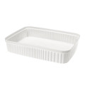 Лоток для хранения Econova Velvet 5.5l, 36X26.5X7cm, белый
