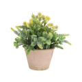 Цветок искусственный 22cm, в горшке