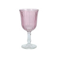 Pocal pentru bauturi Stripe 240ml, roz
