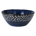 Salatiera din ceramica 23cm Reactiv Glaze Dots